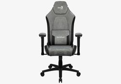 Gaming Chair AeroCool Crown AeroSuede Stone Grey, User max load up to 150kg / height 170-190cm