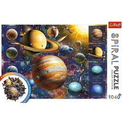 купить Головоломка Trefl 40013 1040 - Spiral Puzzle - Solar system в Кишинёве 