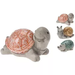 купить Садовая фигура ProGarden 18358 Черепаха, еж, улитка 16cm, керамика в Кишинёве 