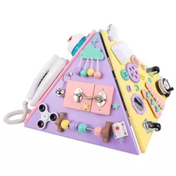 купить Развивающая доска New World GB-117 Busyboard Piramida, 57725 в Кишинёве 