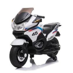купить Электромобиль Richi MX609/5 Motocicleta pe acumulator, alba в Кишинёве 