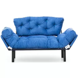 cumpără Canapea Trendy Nitta Albastru, 70x85x155cm în Chișinău 