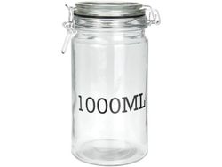Банка для хранения/консервации EH 1l, H20cm, крышка зажим