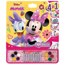 cumpără Set de creație As Kids 1023-62733 Набор для рисования Giga Block 4 In 1 Minnie în Chișinău 