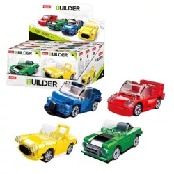 купить Конструктор Sluban B0885 Set de constructie Construieste un automobil 4 modele 44-45elem. в Кишинёве 
