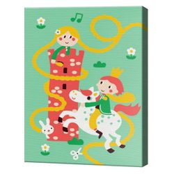 купить Картина по номерам Art Gallery CX3368 20x30cm Printesa in turn в Кишинёве 