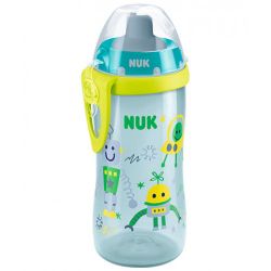 Nuk поильник с силиконовой соломинкой Flexi Cup 18+мес, 300 мл