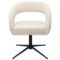 cumpără Scaun Deco Ardus CY-119 Beige, rotativ (UF986-26) + Black legs în Chișinău 