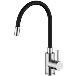 купить Смеситель кухонный Helika-AquaSanita 5543-002 FLEXA Steel в Кишинёве 