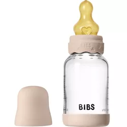 cumpără Cană cu pai BIBS 50192244 Biberon din sticla anticolici Boheme Blush cu tetina din latex 0+ luni, 120ml în Chișinău 