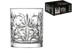 Set pahare pentru whisky Tattoo 6buc, 340ml