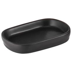 купить Мыльница Bisk 08138 NERO negru-mat в Кишинёве 