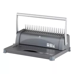 купить Офисный аксессуар 2E 2E-B-350P Binder, perforated 12sheets, binding 350sheets, 21 knives, 4-hole punch в Кишинёве 