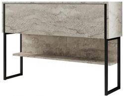 cumpără Masă Trendy Luxe, TravertinNegru, 120x80x30cm (GTR005833) în Chișinău 