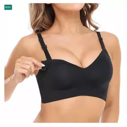 cumpără Sutien pentru alaptat Momcozy FB081-BL000L-A Sutien pentru alaptare Black, marimea L în Chișinău 