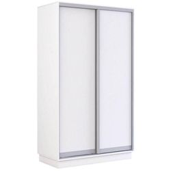 cumpără Dulap Mobildor-Lux Fox uși glisante din PAL (110x60x240H cm) Alb în Chișinău 