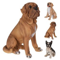 купить Садовая фигура ProGarden 11856 Собака сидящая 33.5cm, 3 разных породы в Кишинёве 