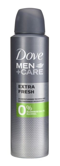 Антиперспирант Dove Men Care Extra Fresh 0% alcool