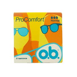 O.B. тампоны Pro Comfort Normal, 8 шт