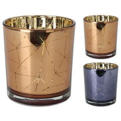 cumpără Lumânare Holland 51003 Подсвечник стеклянный Стакан 7x8сm, цветной în Chișinău 