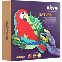 cumpără Set de creație Okto 20045 Set creativ DIY cu plastilină ușoară Papagal Ara în Chișinău 