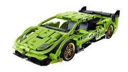 5810, iM.Master Bricks: Pull Back Green Racer. 457 pcs