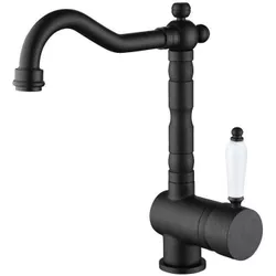 cumpără Bateria bucătărie Helika-AquaSanita 2473-601 Hera Black metallic în Chișinău 