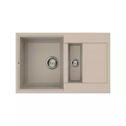 купить Мойка кухонная Elleci EASY 325 (780x500 mm) 51 avena в Кишинёве 