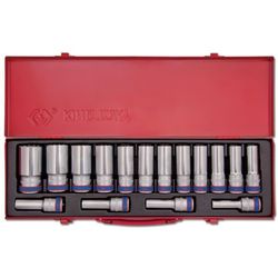 купить Набор головок, бит, насадок King Tony 4316MR набор торцевых головок глубоких 6 гран. 10-32мм 1/2", 16 пр. в Кишинёве 