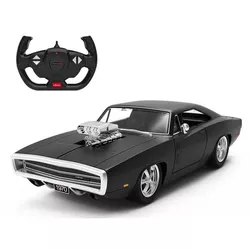 cumpără Jucărie cu telecomandă Rastar 99010 Dodge Charger R/T, 1:16 negru, 50531 în Chișinău 