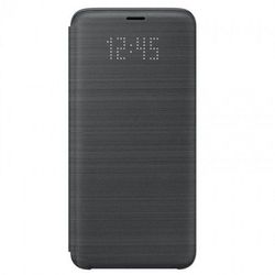 Original Sam. LED Flip Wallet Galaxy S9, Orchide Gray
