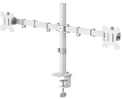 купить Аксессуар для ПК Hama 220904 Monitor Mount, 2 Monitors, Height-adjustable, Swivel/Tilt, 13" - 35 в Кишинёве 