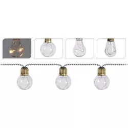 cumpără Ghirlandă Holland 39701 Party Lights Гирлянда уличных ламп 30LED серебр т.-бел 1.5m батарейки în Chișinău 