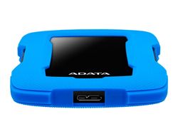 2.0TB (USB3.1) 2.5" ADATA HD330 Anti-Shock External Hard Drive, Blue (AHD330-2TU31-CBL)