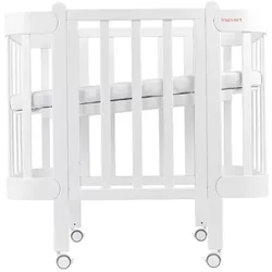 cumpără Pătuț Ingvart 45984520005 Nika, Alb 60x120cm în Chișinău 