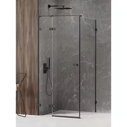 cumpără Cabină de duș New Trendy Avexa Black Rectangular R 100x90x200 Hinged EXK-1589 în Chișinău 