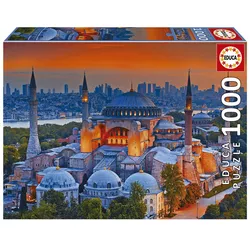 cumpără Puzzle Educa 19612 1000 Blue Mosque, Istanbul în Chișinău 