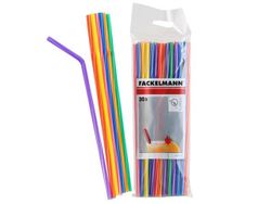 Set paie pentru cocktail pliat Fackelmann 30buc, 24cm, D0.6cm