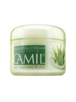 CREMĂ DE FAȚĂ ȘI CORP CU ALOE ȘI VITAMINA E CAMIL
