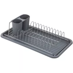 cumpără Uscator pentru vase Florina 5S3320 Stretto 43x24x22cm, metal/plastic în Chișinău 