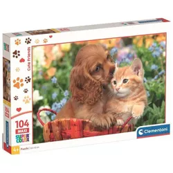 купить Пазл Clementoni Puzzle 104 MAxI Noli Cute Friends (25763) в Кишинёве 
