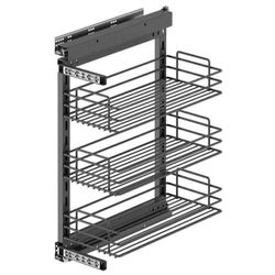 купить Фурнитура для мебели Starax S-2208-A SX(направ.слева) полка боковая 300mm в Кишинёве 