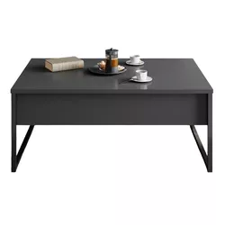 купить Журнальный столик Hanah Home Luxe Anthracite Black в Кишинёве 