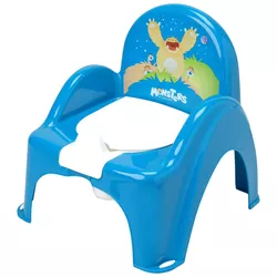 купить Детский горшок Tega Baby MN-007-126 Monters синий в Кишинёве 