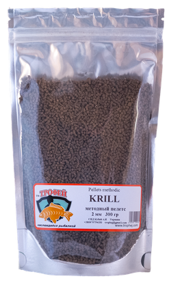 Пеллетс методный Krill 2mm 300gr