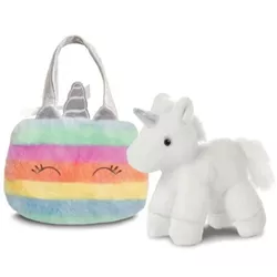 купить Мягкая игрушка miscellaneous AUR 200627A Fancy Pals Unicorn, 20cm в Кишинёве 