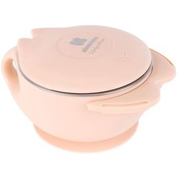 cumpără Seturi pentru hrănire bebelușilor Kikka Boo 31302040112 Bol termoizolant din inox Cat Pink, 400 ml în Chișinău 