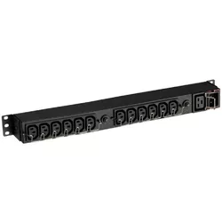 купить Удлинитель электрический EATON Eaton FlexPDU 12 IEC, 1U, C20 input, 4 kW, 16A, 200-240V, Outlets: (12) C13/(1) C19 (EFLX12I) в Кишинёве 