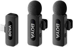 купить Микрофон Boya BY-V20 V2, Type-C Jack, Black в Кишинёве 