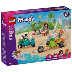 купить Конструктор Lego 42641 Friends Câini de surfing și aventuri cu scuter в Кишинёве 